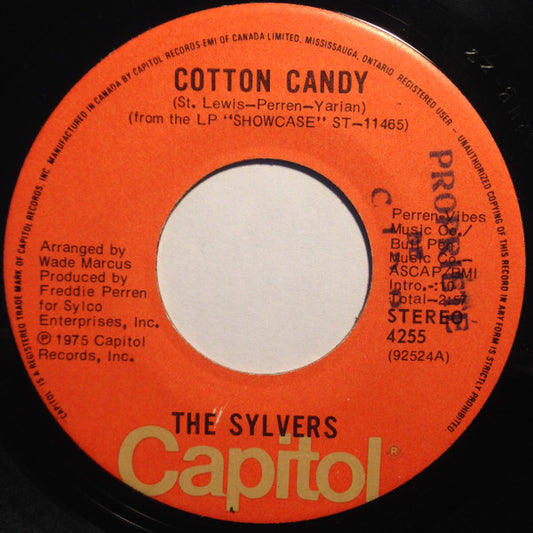 The Sylvers : Cotton Candy (7", Single)