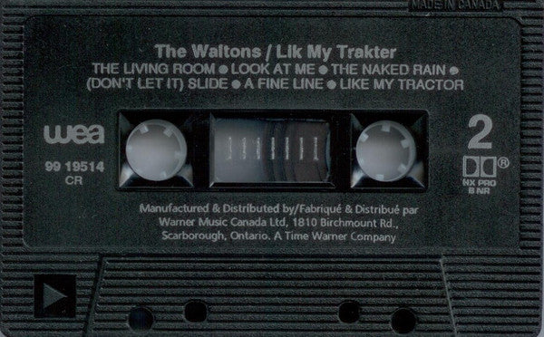 Waltons : Lik My Trakter (Cass, Album, Dol)