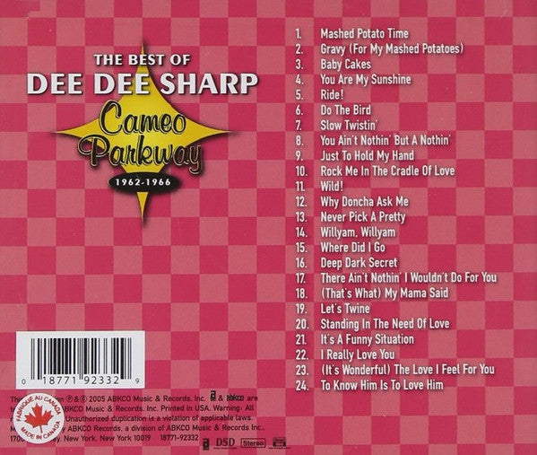 Dee Dee Sharp : The Best Of Dee Dee Sharp (Cameo Parkway 1962-1966) (CD, Comp, RM)