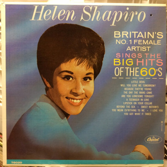 Helen Shapiro : Helen Shapiro Sings The Big Hits (LP, Album, Mono, RE)