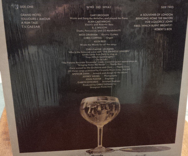 Procol Harum : Grand Hotel (LP, Album, RE)