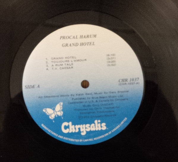 Procol Harum : Grand Hotel (LP, Album, RE)