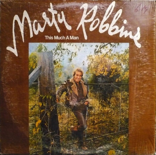 Marty Robbins : This Much A Man (LP, Album)