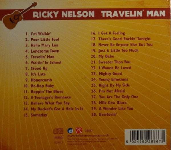 Ricky Nelson (2) : Travelin' Man - His Greatest Hits And More (CD, Comp)