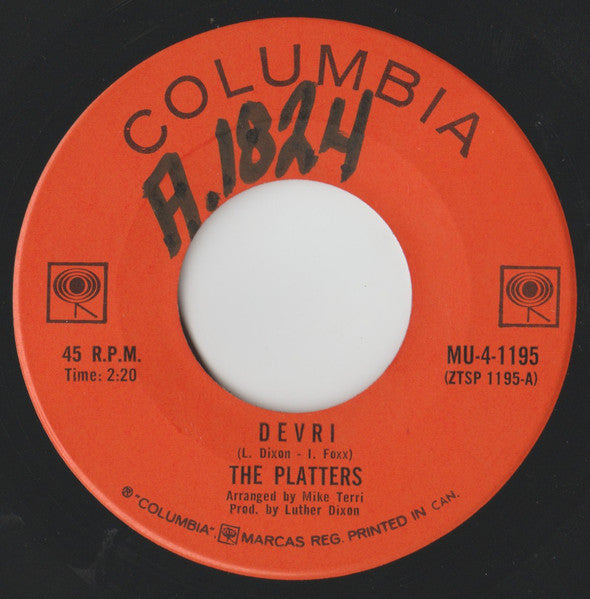 The Platters : Devri (7", Single)