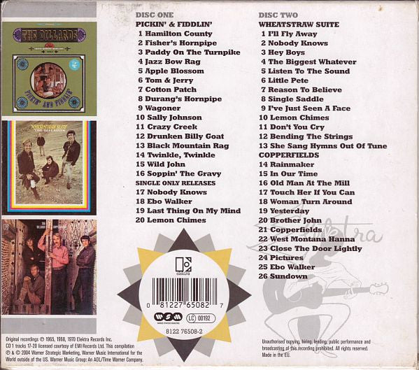 The Dillards : Pickin' & Fiddlin', Wheatstraw Suite and Copperfields (2xCD, Comp, RM)