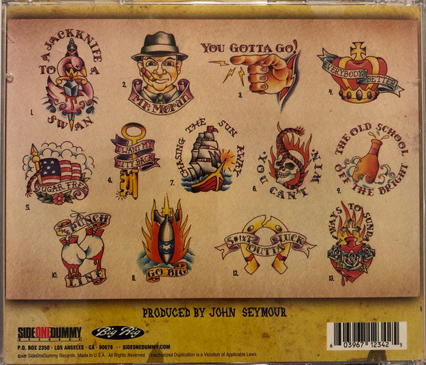 The Mighty Mighty BossToneS : A Jackknife To A Swan (CD, Album)