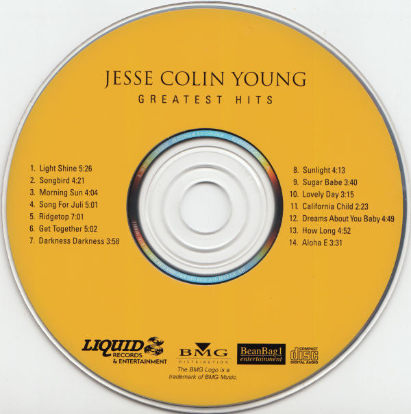 Jesse Colin Young : Greatest Hits (CD, Comp)