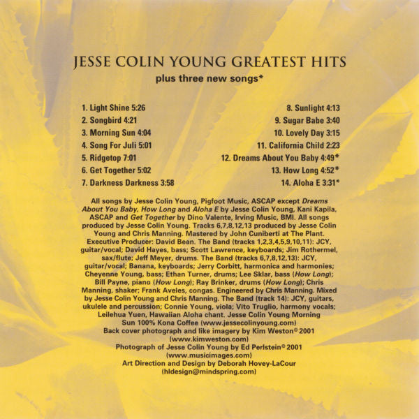 Jesse Colin Young : Greatest Hits (CD, Comp)