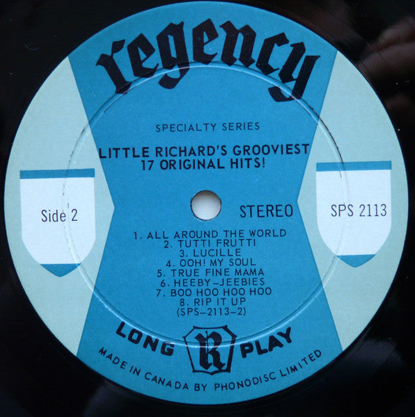 Little Richard : Little Richard's Grooviest 17 Original Hits! (LP, Comp)