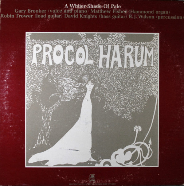 Procol Harum : A Whiter Shade Of Pale (LP, Album, RE)