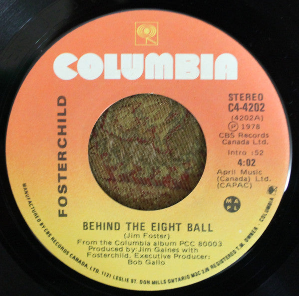 Fosterchild : Behind The Eight Ball (7")