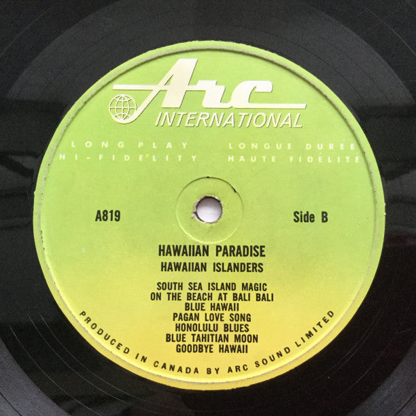 The Hawaiian Islanders : Hawaiian Paradise (LP)