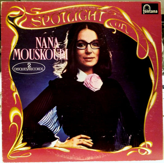 Nana Mouskouri : Spotlight On (2xLP, Comp, Red)
