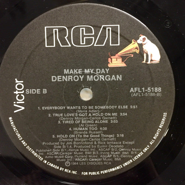 Denroy Morgan : Make My Day (LP, Album)