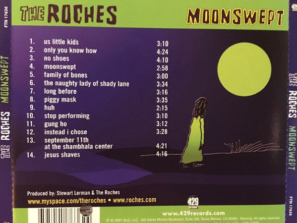 The Roches : Moonswept (CD, Album)