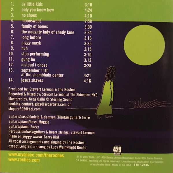 The Roches : Moonswept (CD, Album)