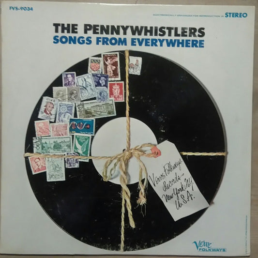 The Pennywhistlers : Songs From Everywhere (LP, Album, RE, RM)