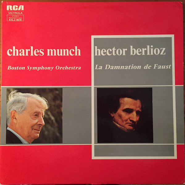 Hector Berlioz, Charles Munch, Boston Symphony Orchestra : La Damnation De Faust (2xLP, Album, Mono, Gat)