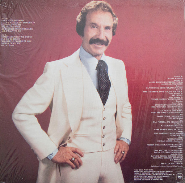 Marty Robbins : With Love, Marty Robbins (LP, Album)