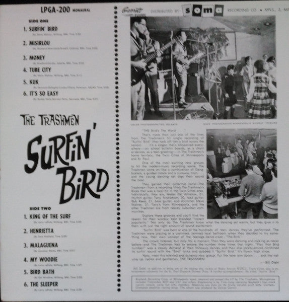 The Trashmen : Surfin' Bird (LP, Album, Mono, RP)