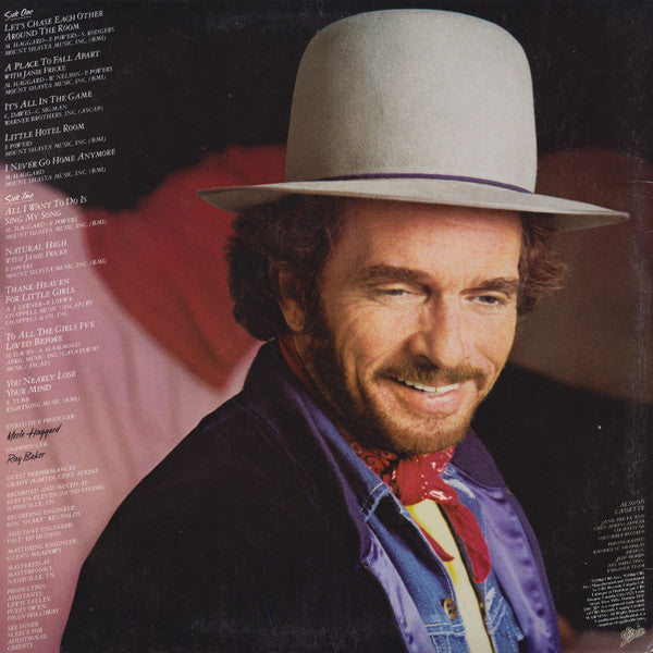 Merle Haggard : It's All In The Game (LP, Album)