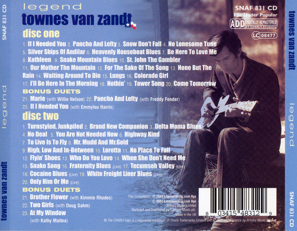 Townes Van Zandt : Legend (2xCD, Comp)