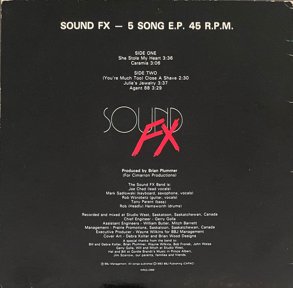 Sound FX : Sound FX (12", EP)