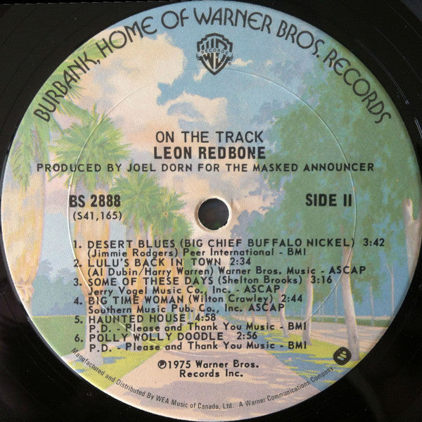 Leon Redbone : On The Track (LP, Album)