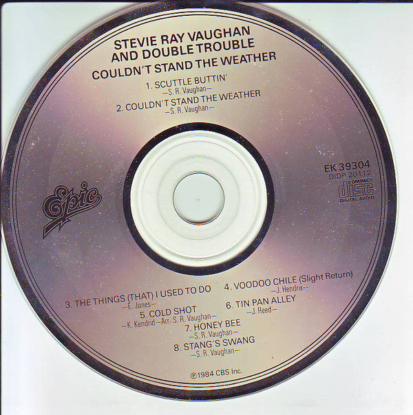 Stevie Ray Vaughan And Double Trouble* : Couldn't Stand The Weather (CD, Album)