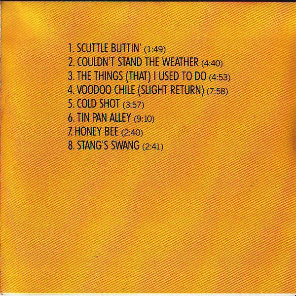 Stevie Ray Vaughan And Double Trouble* : Couldn't Stand The Weather (CD, Album)