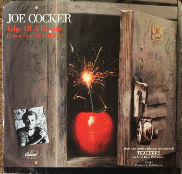 Joe Cocker : Edge Of A Dream (Theme From 'Teachers') (7", Single)