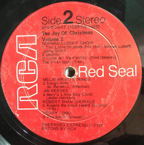 Various : The Joy Of Christmas - Special Collector's Edition - Volume 2 (LP, Comp)