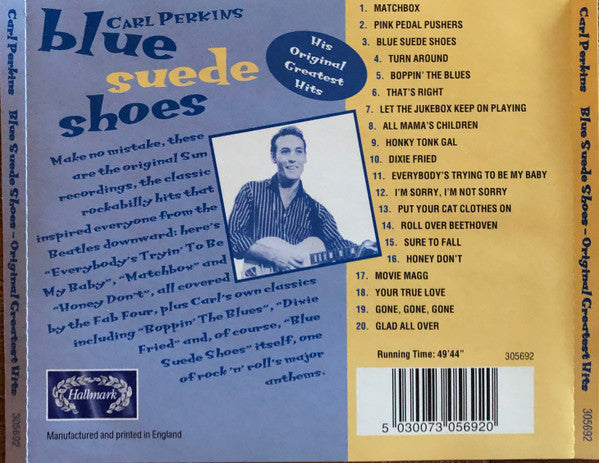 Carl Perkins : Blue Suede Shoes (CD, Comp)