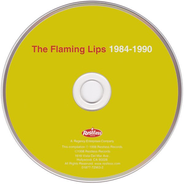The Flaming Lips : The Flaming Lips 1984-1990: A Collection Of Songs Representing An Enthusiasm For Recording...By Amateurs (CD, Comp, Enh)
