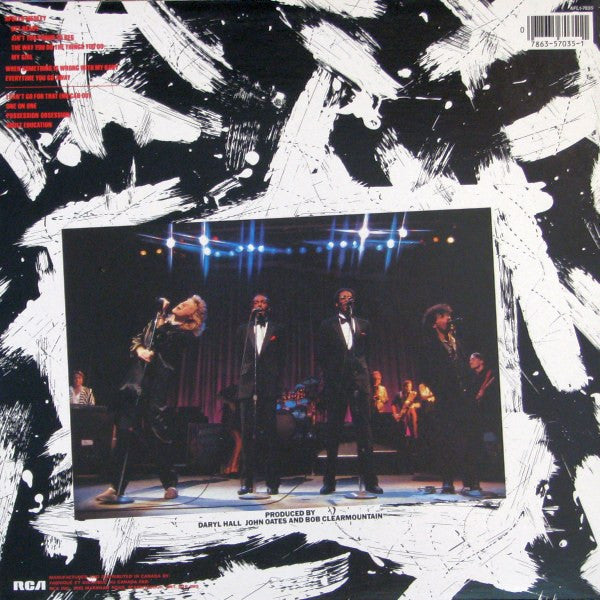Daryl Hall & John Oates With David Ruffin & Eddie Kendricks : Live At The Apollo (LP, Album)