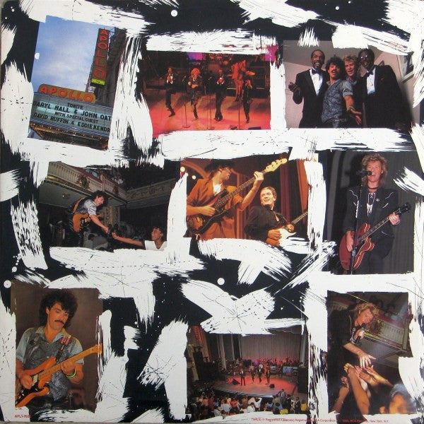 Daryl Hall & John Oates With David Ruffin & Eddie Kendricks : Live At The Apollo (LP, Album)