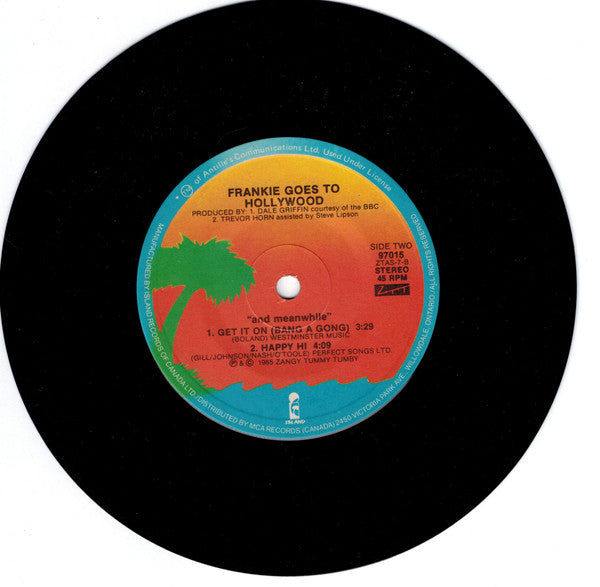 Frankie Goes To Hollywood : Welcome To The Pleasuredome (7", Single)