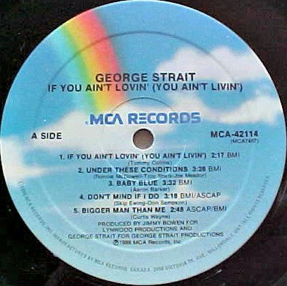 George Strait : If You Ain't Lovin' (You Ain't Livin') (LP, Album)