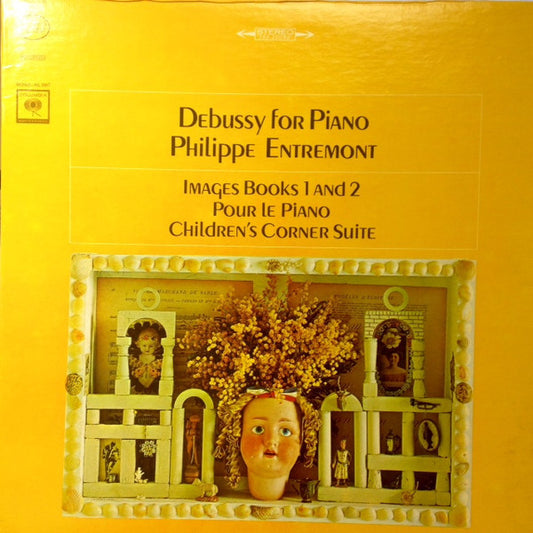 Claude Debussy, Philippe Entremont : Debussy For Piano (LP, Album, Mono)