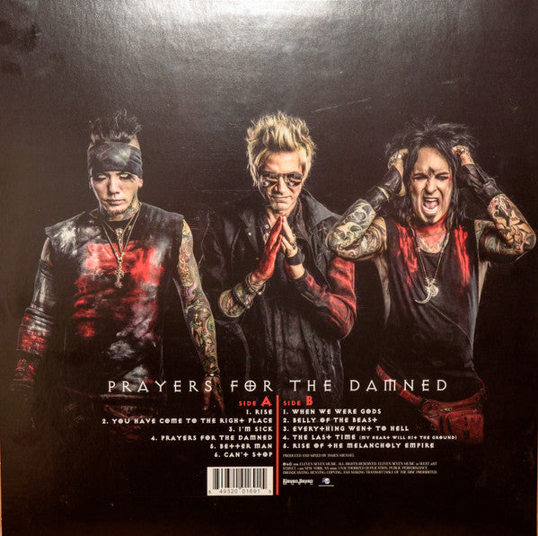 Sixx:A.M. : Prayers For The Damned (Vol. 1) (LP, Album, Cle)