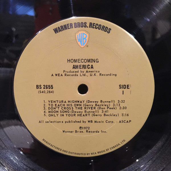 America (2) : Homecoming (LP, Album, Tri)