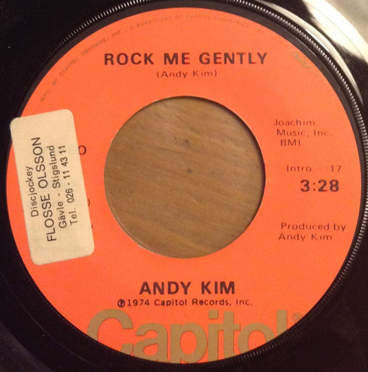 Andy Kim : Rock Me Gently (7", Single)