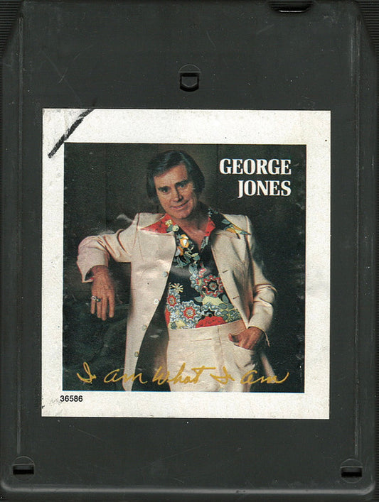 George Jones (2) : I Am What I Am (8-Trk, Album)