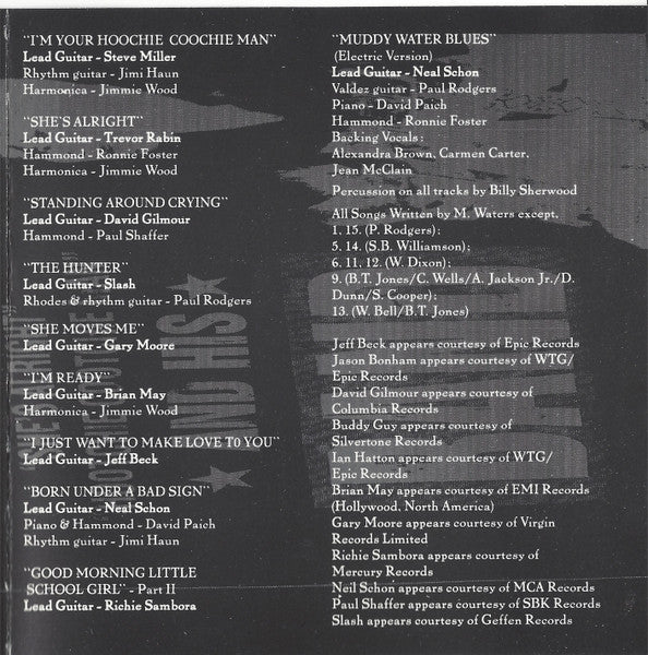 Paul Rodgers : Muddy Water Blues (A Tribute To Muddy Waters) (CD, Album)