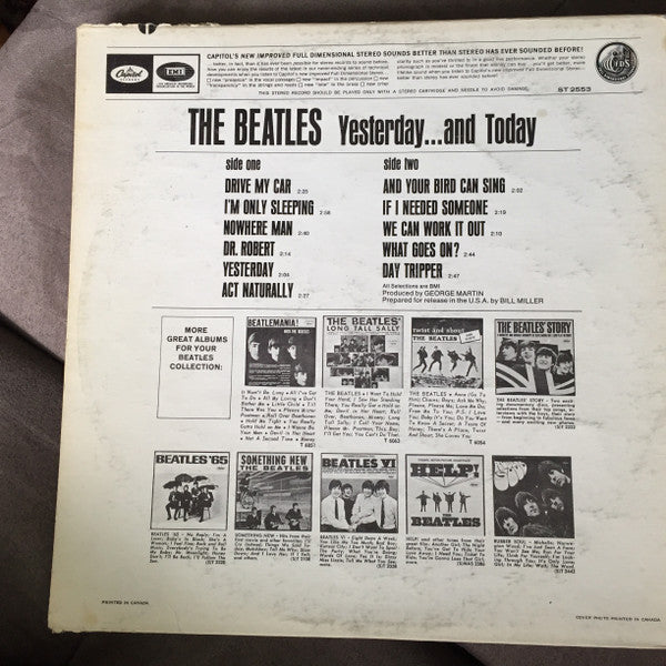 The Beatles : Yesterday And Today (LP, Album, Comp, Tru)
