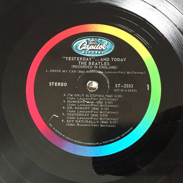 The Beatles : Yesterday And Today (LP, Album, Comp, Tru)