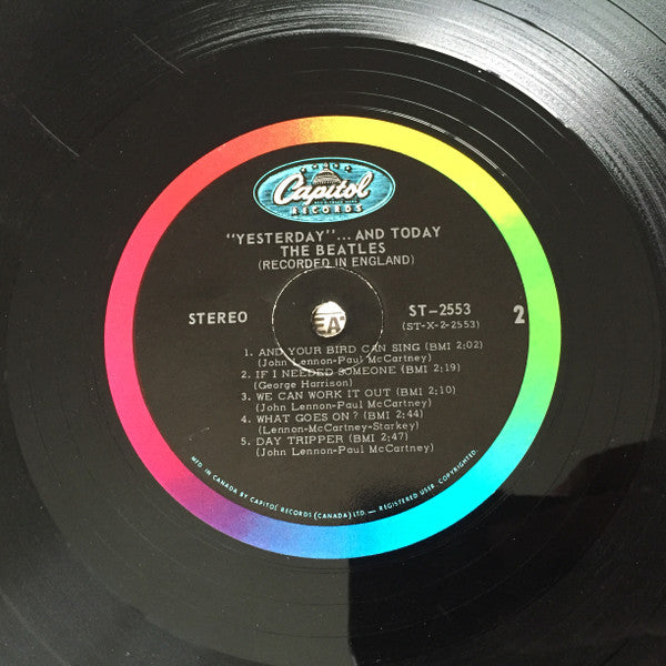 The Beatles : Yesterday And Today (LP, Album, Comp, Tru)