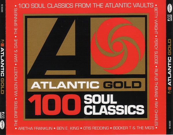 Various : Atlantic Gold - 100 Soul Classics (4xCD, Comp)
