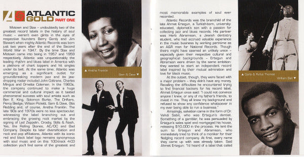 Various : Atlantic Gold - 100 Soul Classics (4xCD, Comp)